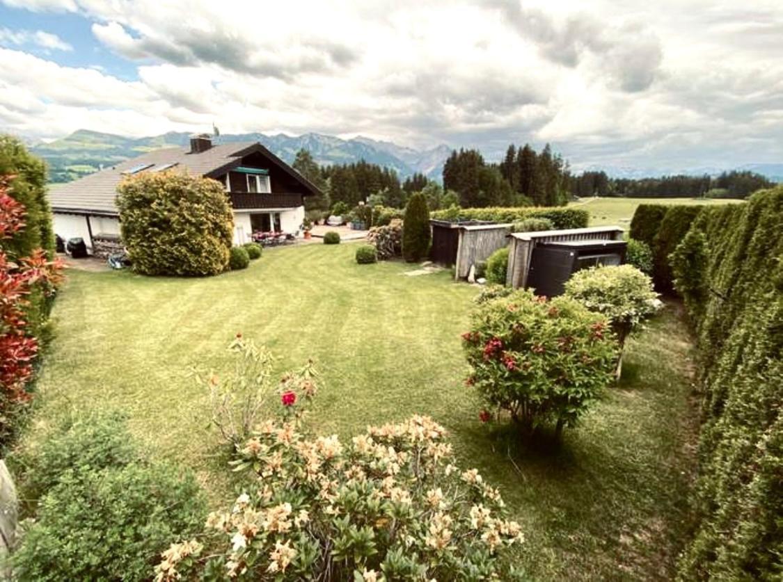 Schöne gemütliche Wohnung in traumhafter Lage bei Ofterschwang Exterior foto
